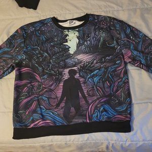 ADTR A Day to Remember crew neck band sweater NEW
